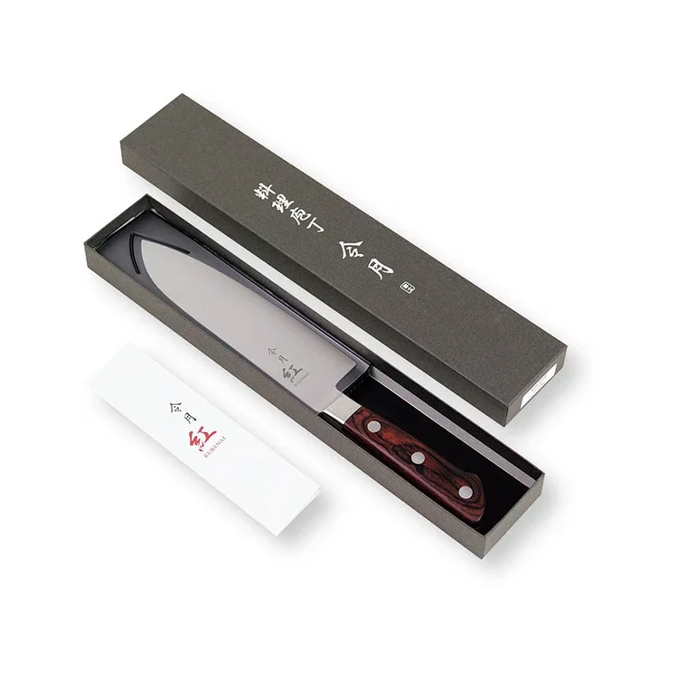 Kurenai Santoku Knife Molybdenum Vanadium All-Purpose Knife 170mm - Image 5