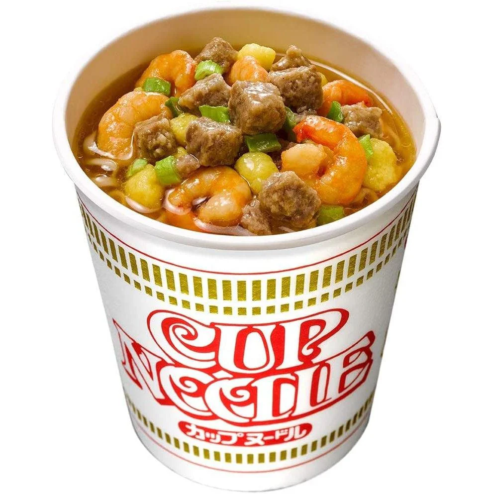Nissin Instant Cup Noodles Soy Sauce Flavor (Pack of 3) - Image 4